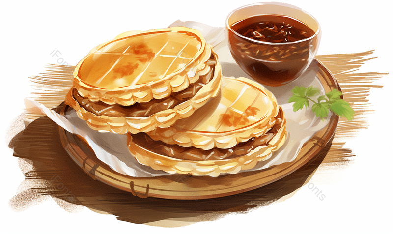 陕西特色美食肉夹馍,水彩手绘插画,插画/手绘图,插画/手绘图库,插画/手绘图下载,插画/手绘